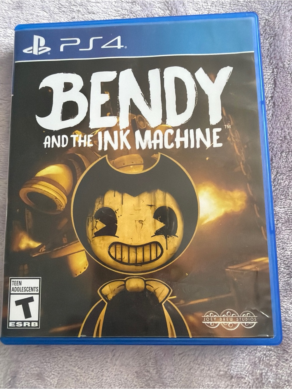 Sony PS4 Bendy and the Ink Machine — Black & Gold Cover Art